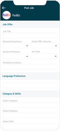 Post Job - Worknrby App