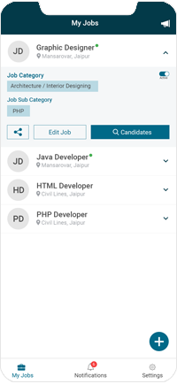 Job Vacancies - Worknrby App